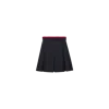 Moncler Pleated Cotton Stretch Gabardine Miniskirt