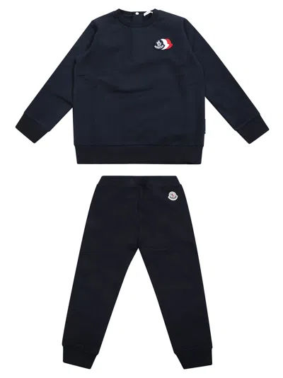 Moncler Mini Knitwear Outfit Ensemble In White