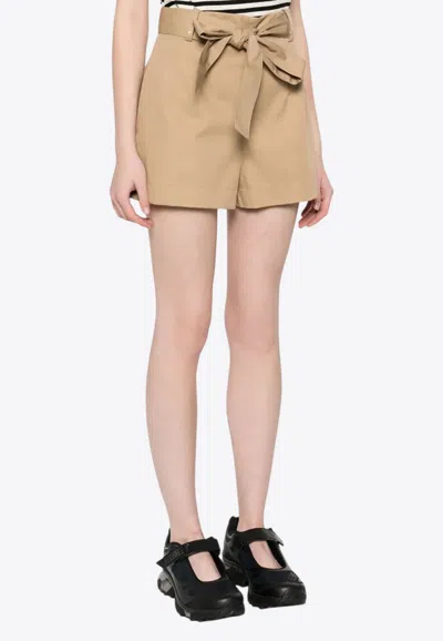 MONCLER MINI PAPERBAG SHORTS