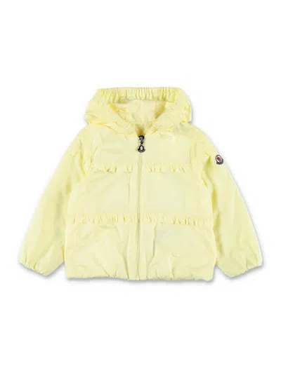 Moncler Mini Playful And Protective Rain Jacket In Yellow