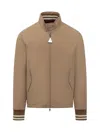 Moncler Mini Print Bomber Jacket In Multi
