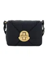 Moncler Mini Puf Crossbody Bag In Black
