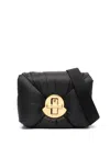 Moncler Women Mini Puf Cross Body Bag In Black