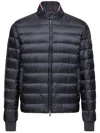 Moncler Mini Ripstop Lined Coat Size 3 In Black