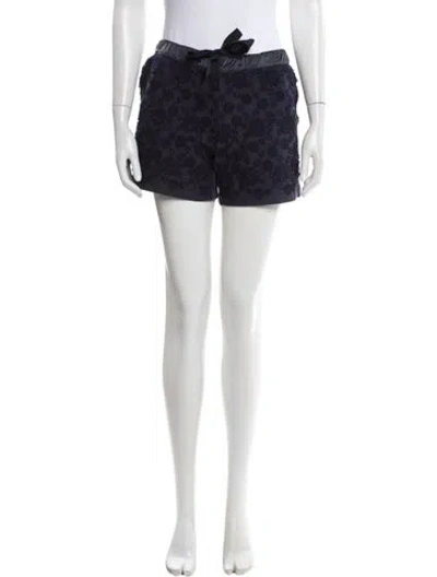 Pre-owned Moncler Mini Shorts In Blue