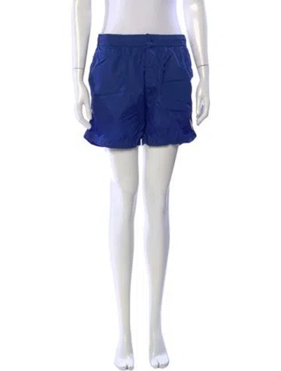 Pre-owned Moncler Mini Shorts In Blue