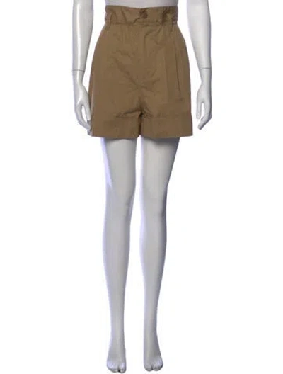 Pre-owned Moncler Mini Shorts In Neutrals
