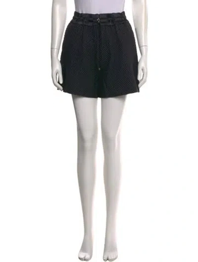 Pre-owned Moncler Mini Shorts W/ Tags In Black