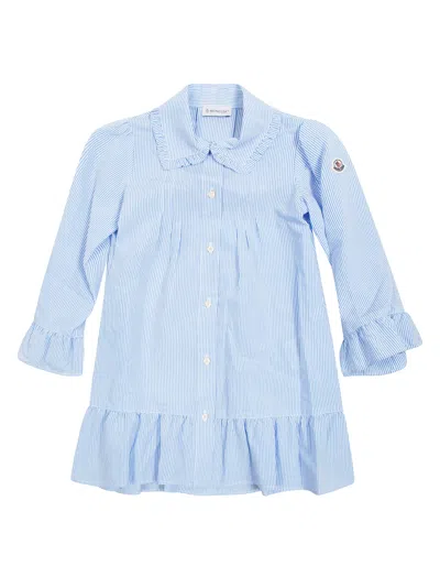 Moncler Mini Stylish Suit For Kids In Blue