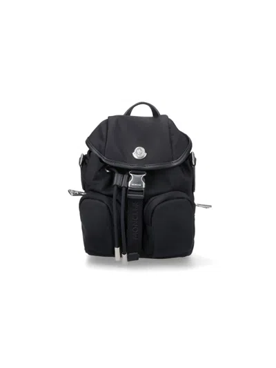 Moncler Mini "trick" Crossbody Bag In Black