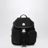 Moncler Functional Polyester Backpack With Multiple Pockets In Black
