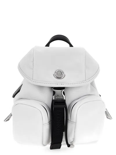 Moncler 'mini Trick' Crossbody Bag In White