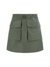 Moncler Elasticated-waist Cargo Mini Skirt