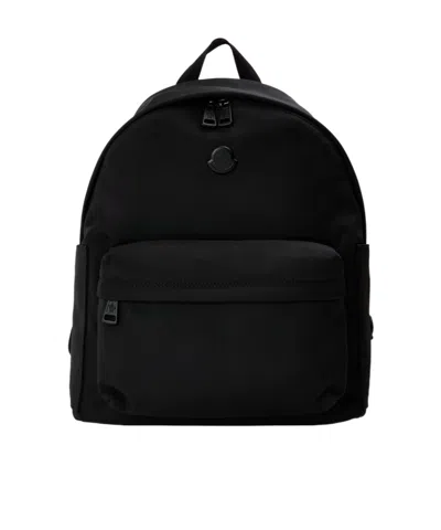 Moncler Minimalist Backpack In Black
