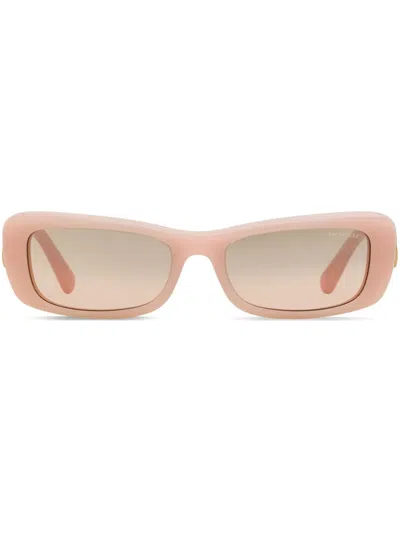 Moncler Minuit Square-frame Sunglasses In Pink