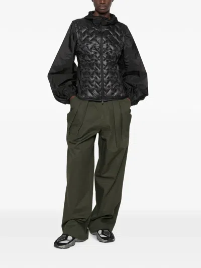 Moncler Mirage Hooded Jacket In Green