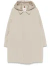 Moncler Miroir Coat In Neutrals