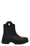 Moncler Ankle-height Boots With Textured Grip And Rugged Sole