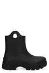 Moncler Misty Cut-out Rain Boots For Women In Black