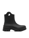Moncler Ankle-height Boots With Textured Grip And Rugged Sole