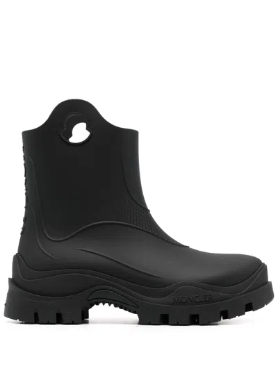 Moncler Misty Rain Boots In Black