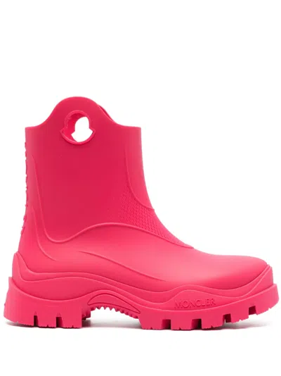 Moncler Misty Boots In Red