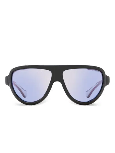 Moncler Ml0089 Sunglasses In Black