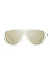 Moncler Ml0089 Sunglasses In White