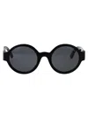 Moncler Ml0243 Sunglasses In 01a Nero Lucido
