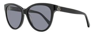 Moncler Ml0283 Cat-eye Acetate Sunglasses In Black
