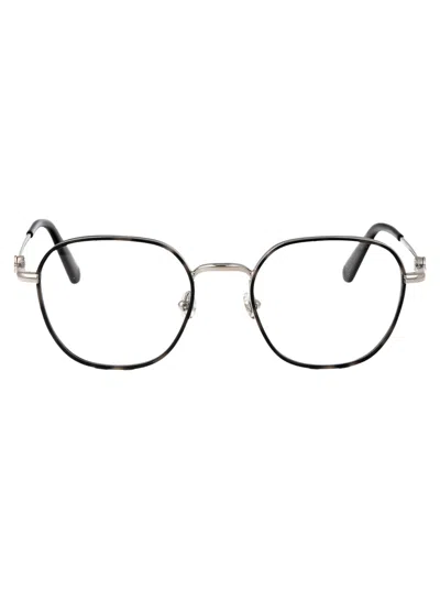 Moncler Ml5125 Glasses In 016 Grigio/avana