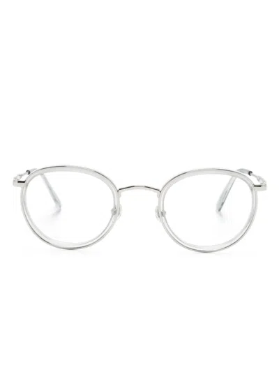 Moncler Round-frame Glasses In 020