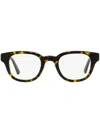 Moncler Ml5157d Rectangle-frame Optical Glasses In Brown