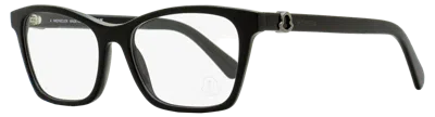 Moncler Ml5168 Rectangular Acetate Eyeglasses In Black