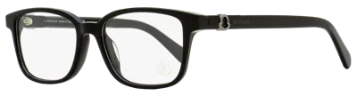 Moncler Ml5169d Rectangular Acetate Eyeglasses In Black