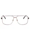 Moncler Ml5178 Glasses In 036 Bronzo Scuro Lucido