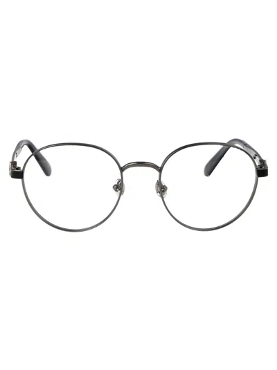 Moncler Antracite Lucido Metal Glasses