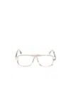 Moncler Ml5198 001 Square Glasses In White