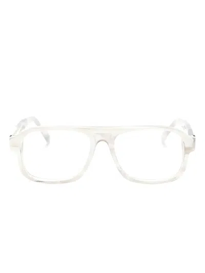 Moncler Ml5198 001 Square Glasses In Grey
