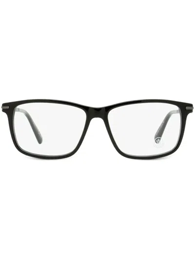 Moncler Ml5205 Rectangle-frame Glasses In Schwarz