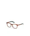 Moncler Ml5207 Two-tone Square-frame Glasses In Multicolor