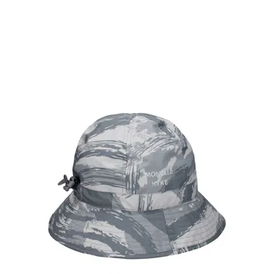 Moncler Mo8547446489353bt Abstract Print Bucket Hat In Gold