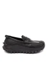 Moncler Men Trailgrip Loafer Sneakers In Black
