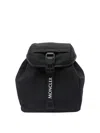 Moncler New Pierrick Nylon Backpack In Black