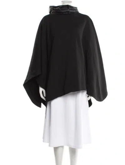 Pre-owned Moncler Mock Neck Sweater In Gray