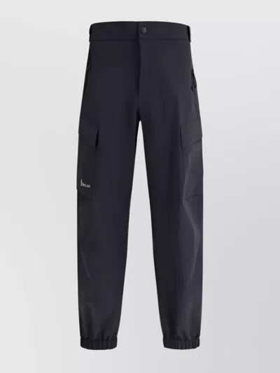 Moncler Modern Cargo Pants For Outdoor Activities In Blue