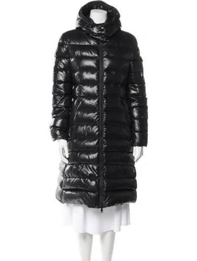 Pre-owned Moncler Moka Giubbotto Down Down Coat In Black