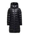 Moncler Moka Hooded Down Jacket In Black