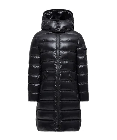 Moncler Moka Hooded Down Jacket In Black
