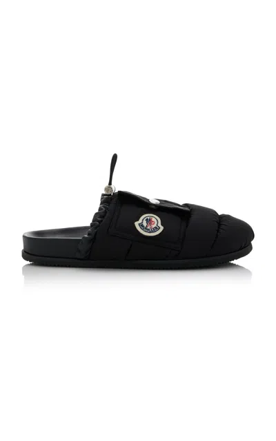 MONCLER MON PADDED NYLON MULES